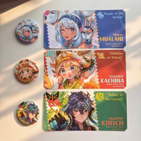 Image 3 of [preorder] Natlan Holo Ticket & Badges