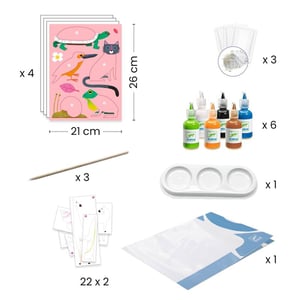 Image of Colourful Marbling Workshop