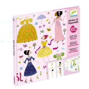 Image of Dresses Through Seasons Stickers And Paper Dolls