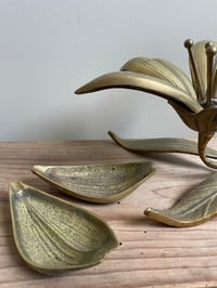 Image of Cendrier laiton fleur