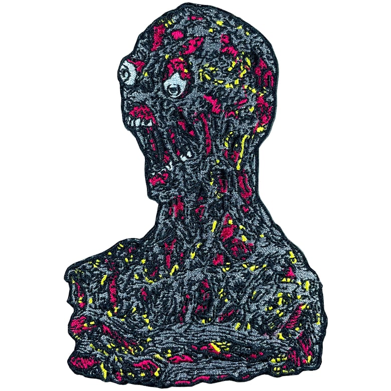 Image of 'PUTRIFYED HEAD' EMBROIDERED PATCH 