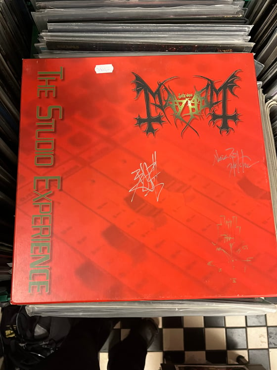 Image of Vinyl Box Set .Mayhem - The Studio Experience SIGNED