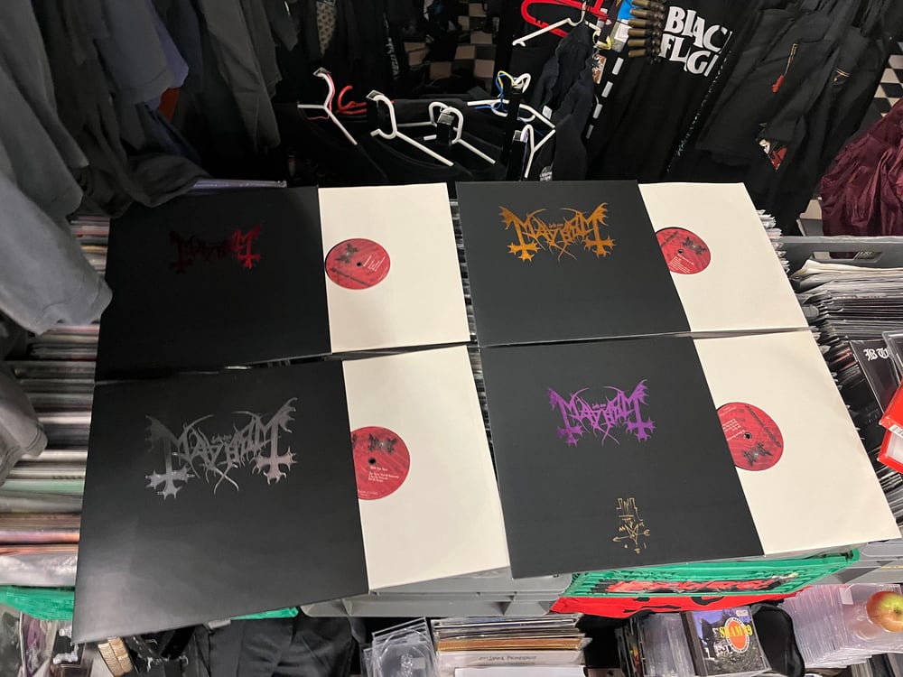 Image of Vinyl Box Set .Mayhem - The Studio Experience SIGNED