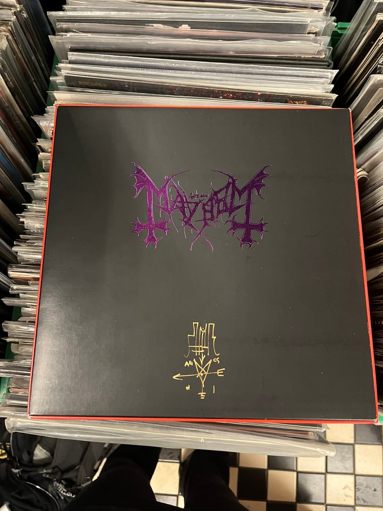 Image of Vinyl Box Set .Mayhem - The Studio Experience SIGNED