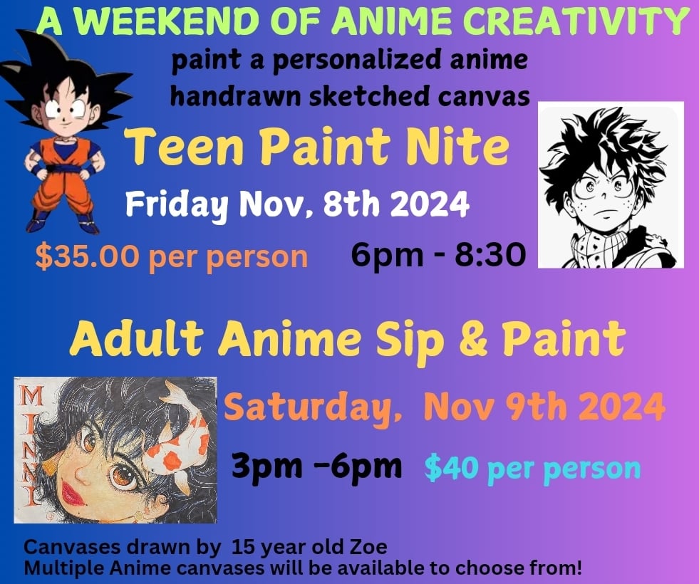 Image of A weekend of Anime Creativity 