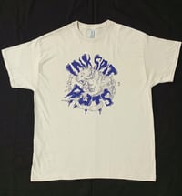 Image 1 of InkSpit Rats Logo Sand T-shirt with Purple print