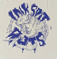 Image 2 of InkSpit Rats Logo Sand T-shirt with Purple print