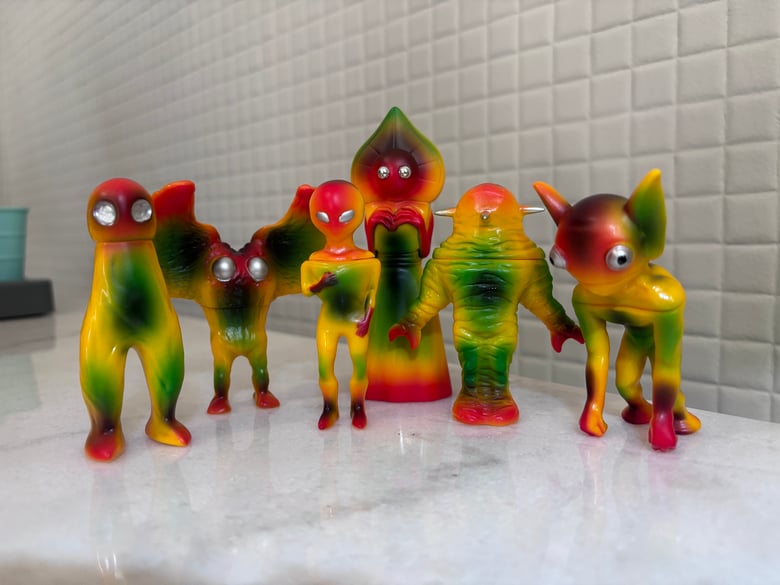 Image of Tokyo style “Hyper Cryptid Sofubi” full set