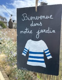 Image 2 of Ardoise à message-Marinière