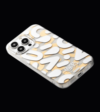 Image 4 of Iphone 15 Pro / Pro Max White and Gold 