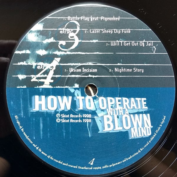 Lo-Fidelity Allstars – How To Operate With A Blown Mind VINYL LP NEAR MINT