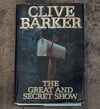 The Great and Secret Show, by Clive Barker - SIGNED