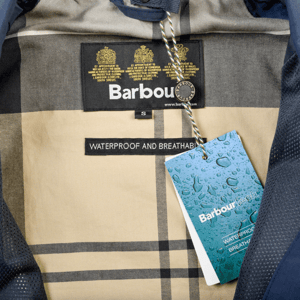 Image of Barbour Bedale waterproof blue VINTAGE by HolyHouse