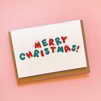 MERRY CHRISTMAS (SINGLE NOTECARD OR BOX OF 6)