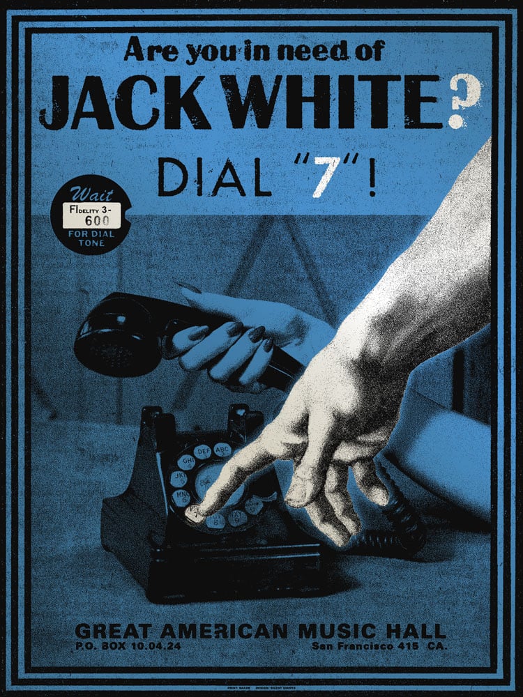 Jack White - San Francisco - Stardream Variant - 2024