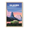 GLACIER NATIONAL PARK ART PRINT