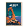 ARCHES NATIONAL PARK ART PRINT 