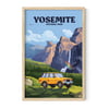 YOSEMITE NATIONAL PARK ART PRINT 