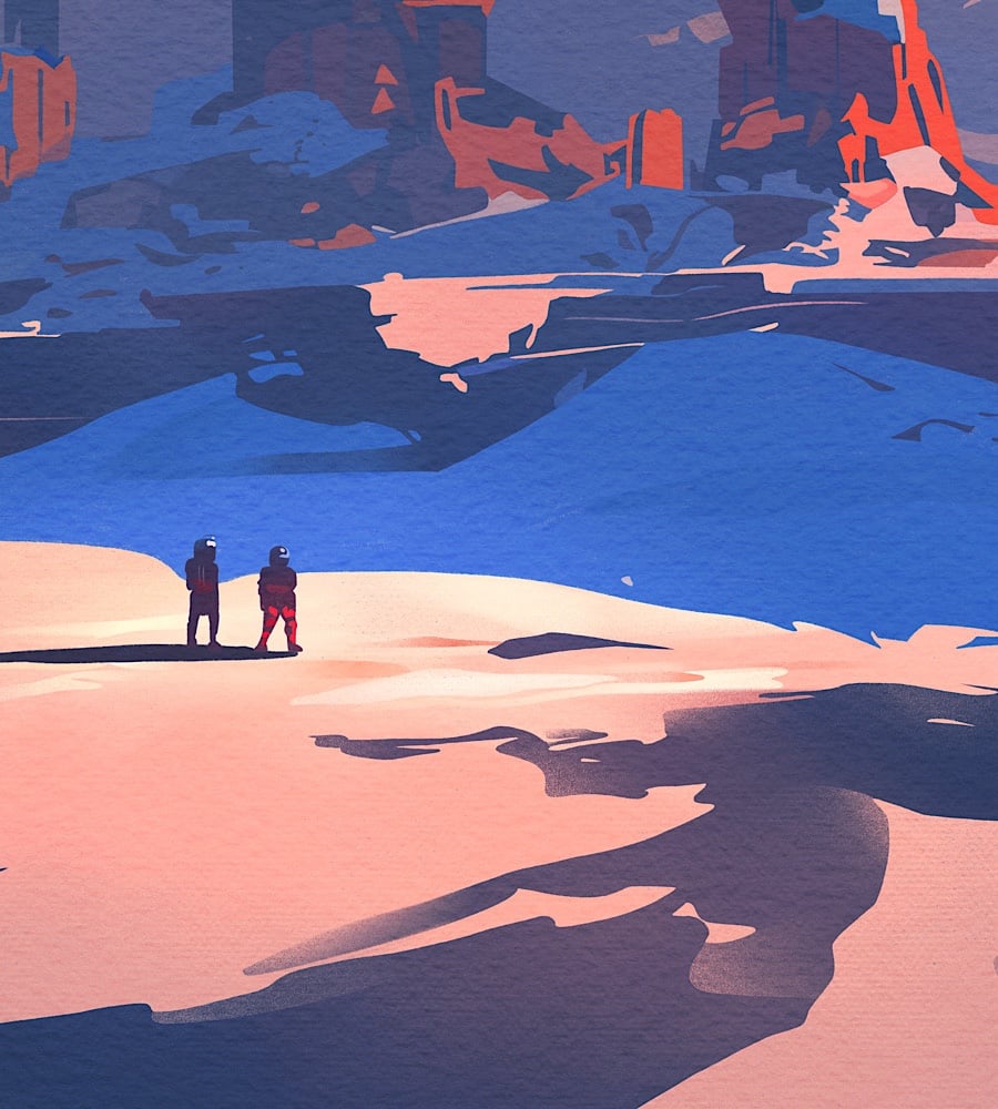 OLD FRONTIER PRINT