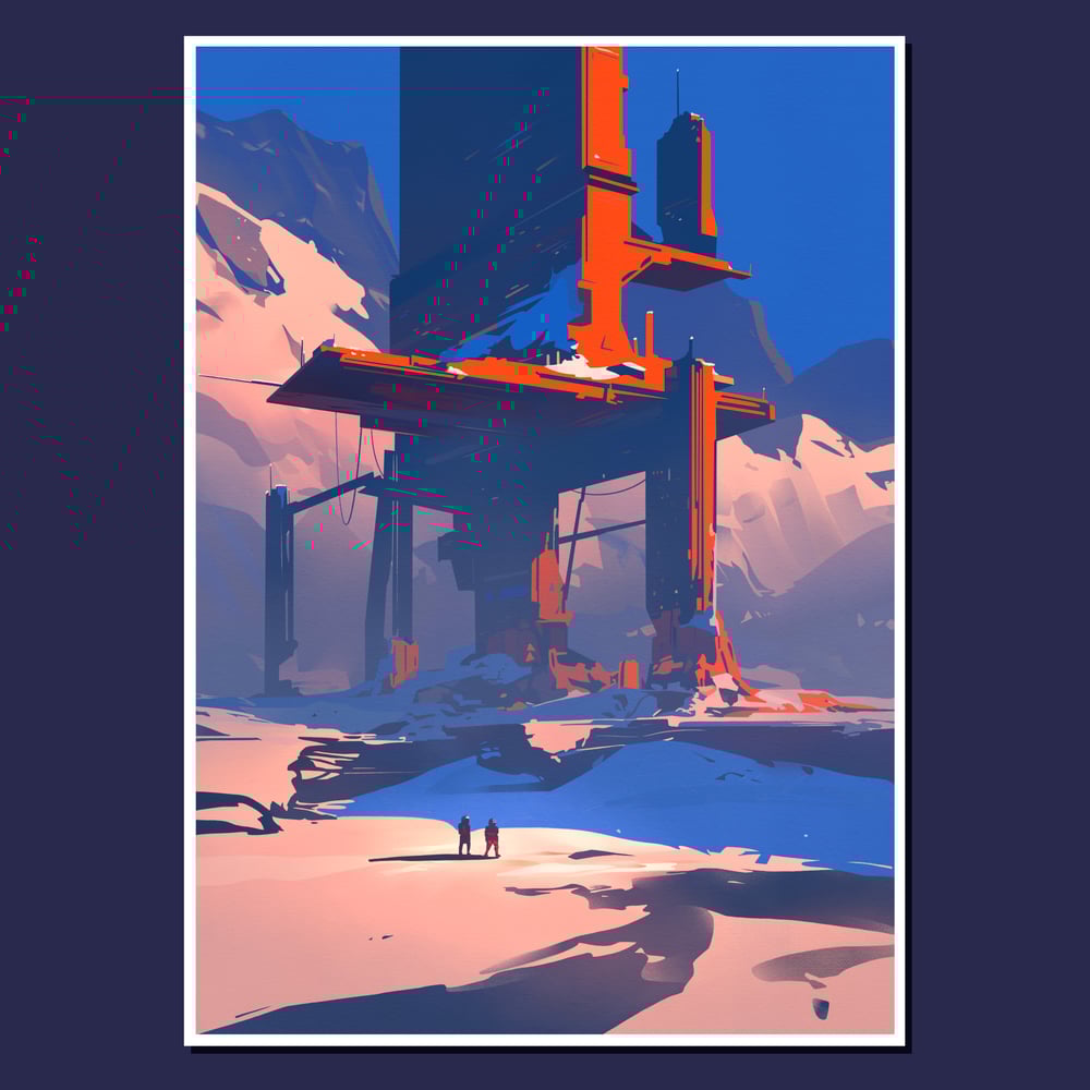OLD FRONTIER PRINT