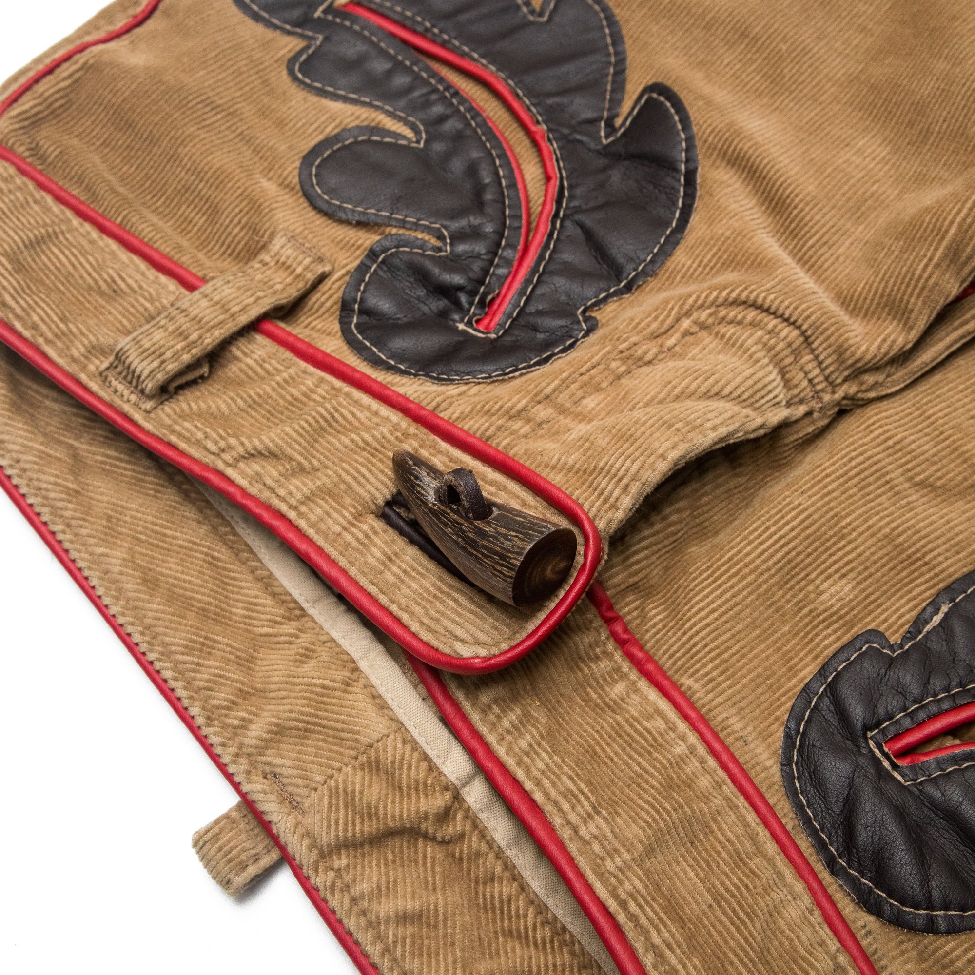 Image of Dsquared2 Runway 2004 Corduroy Low Rise Trousers