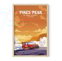 PIKES PEAK ART PRINT