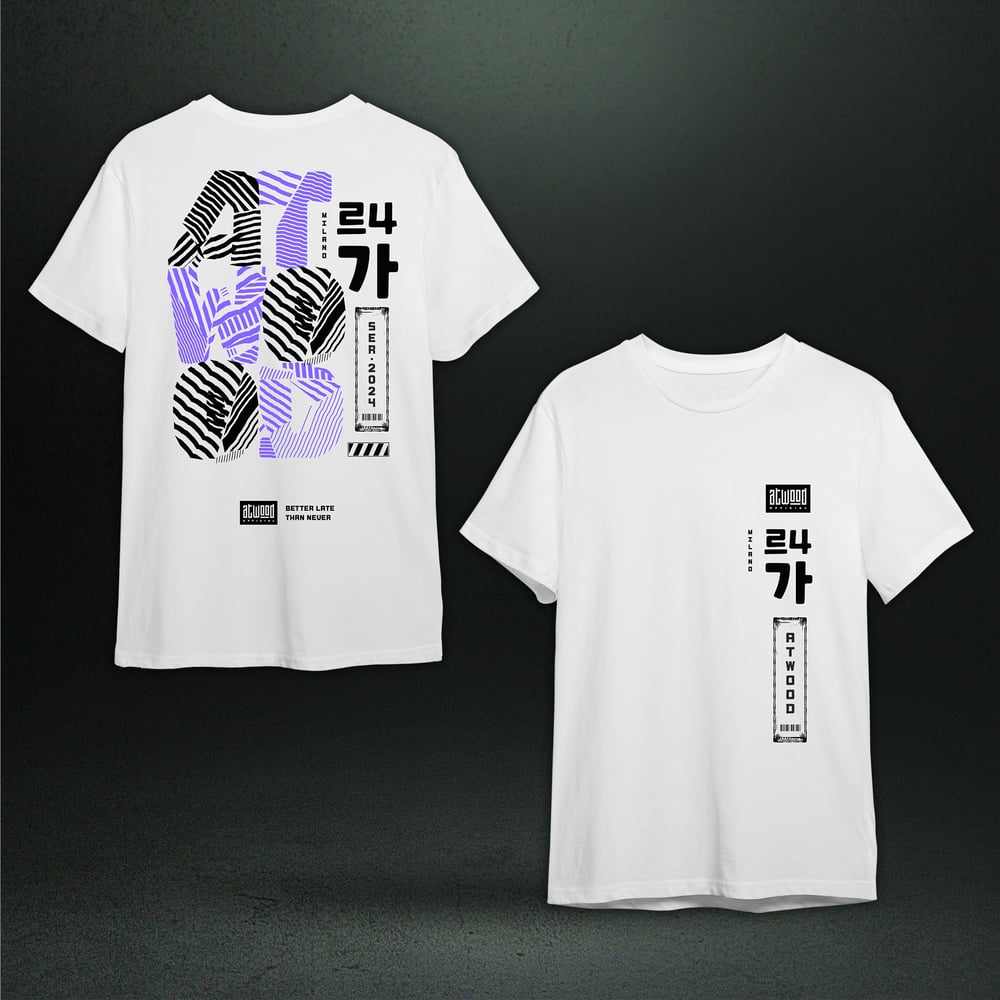 Image of White Atwood t-shirt