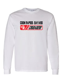 WHITE  LONG SLEEVE T-SHIRT