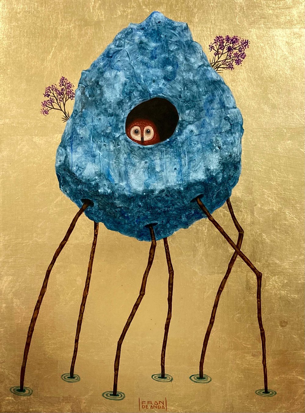 Image of Traveling Stone- Fran De Anda solo Exhibit