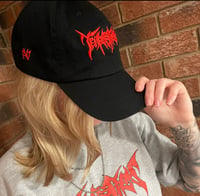 Red/Black Cap