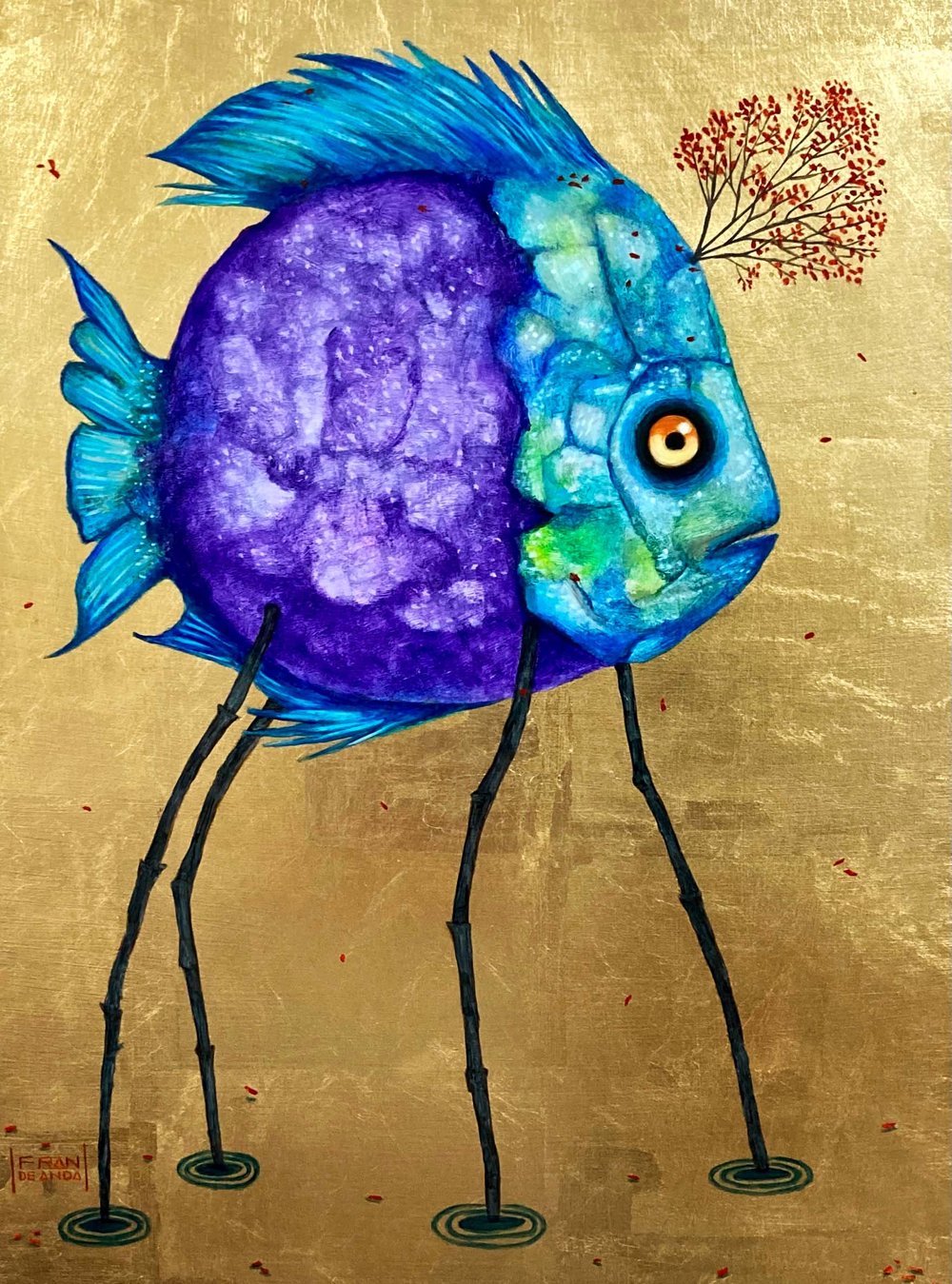 Image of Traveling Fish- Fran De Anda Solo Exhibit