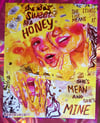 SWEET like HONEY - halsey pearl print