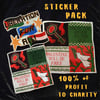 LIBERATION SOLIDARITY - CHARITY sticker pack