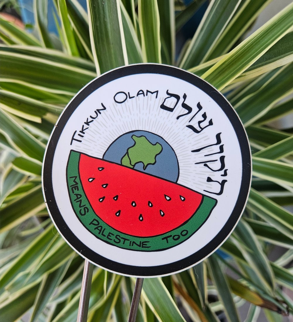 Image of Tikkun Olam Watermelon Sticker