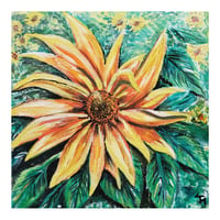 Image 1 of VG Inspired Sunflower Greeting Card