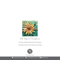 Image 2 of VG Inspired Sunflower Greeting Card