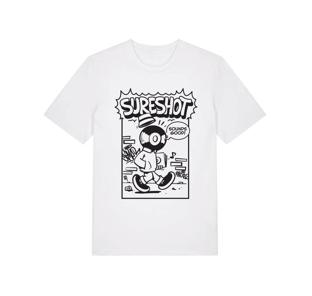 Image of T-shirt "Sure Shot Sounds Good"