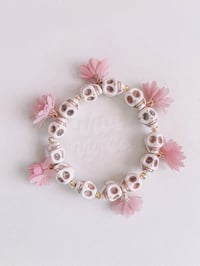 Image 1 of MTO Adult Boho Skelly Bracelet- Custom REP listing