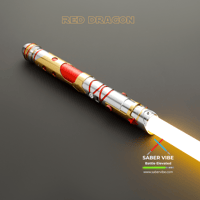 Image 2 of Saber Vibe Red Dragon Lightsaber – Unleash the Fire Within