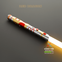 Image 3 of Saber Vibe Red Dragon Lightsaber – Unleash the Fire Within