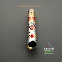 Image 5 of Saber Vibe Red Dragon Lightsaber – Unleash the Fire Within