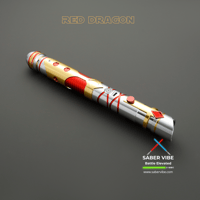 Image 10 of Saber Vibe Red Dragon Lightsaber – Unleash the Fire Within