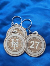 Image 2 of NY Mets "City Connect" Keychain
