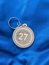 Image 3 of NY Mets "City Connect" Keychain