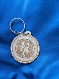 Image 4 of NY Mets "City Connect" Keychain