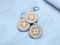 Image 6 of NY Mets "City Connect" Keychain