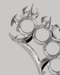 Image 5 of INERTIA BRASS KNUCKLES CLAW CLIP