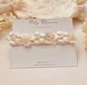 The Briggitte: Silk & Lace Heirloom Headband