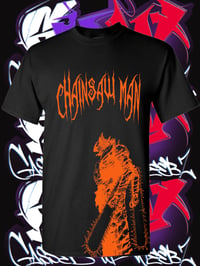 Chainsaw Devil ( Black/Orange)