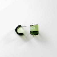 Image 3 of Mini Half Hoops in Vert